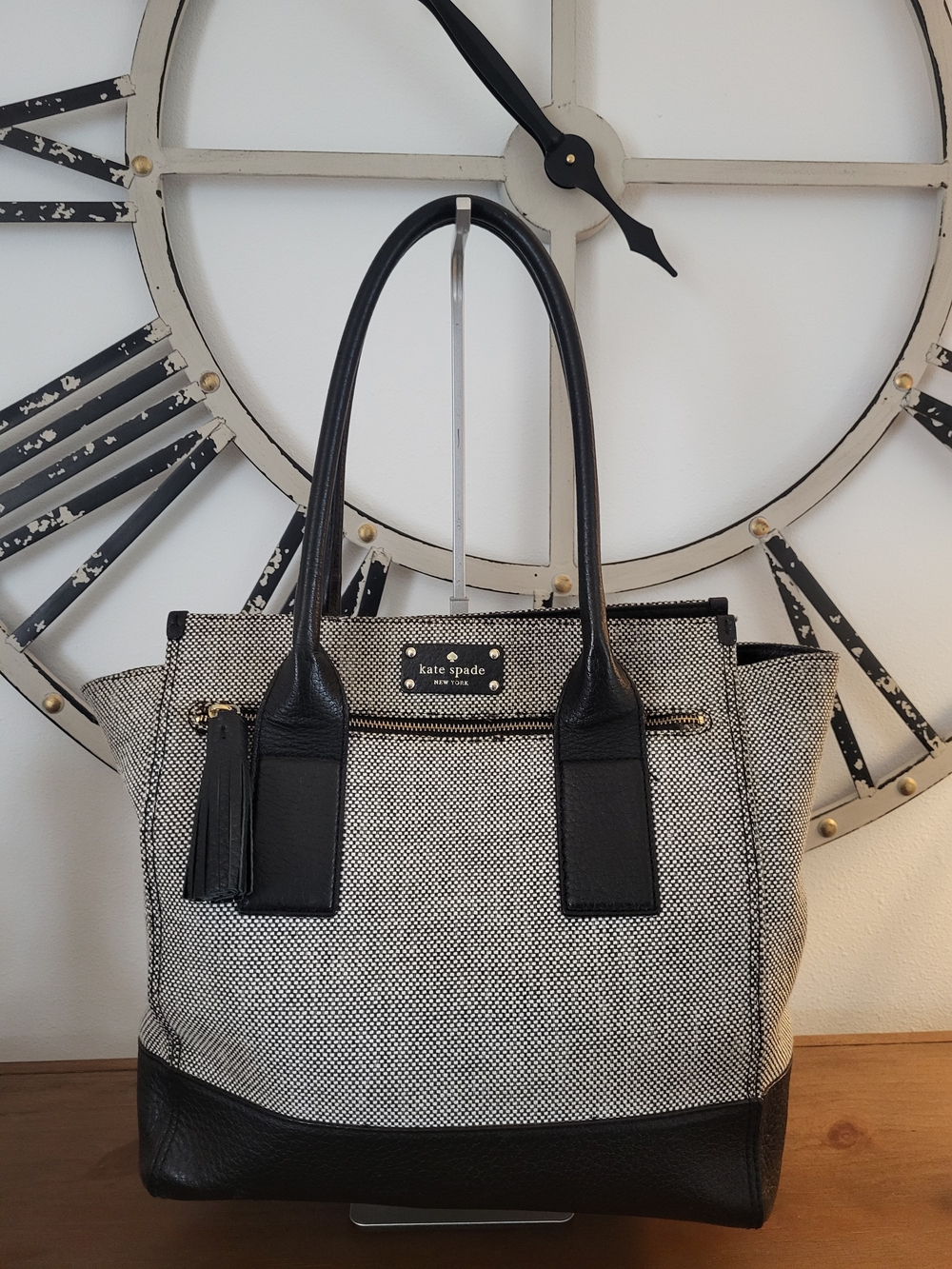 Kate Spade Wellesley Tweed Tote Bag